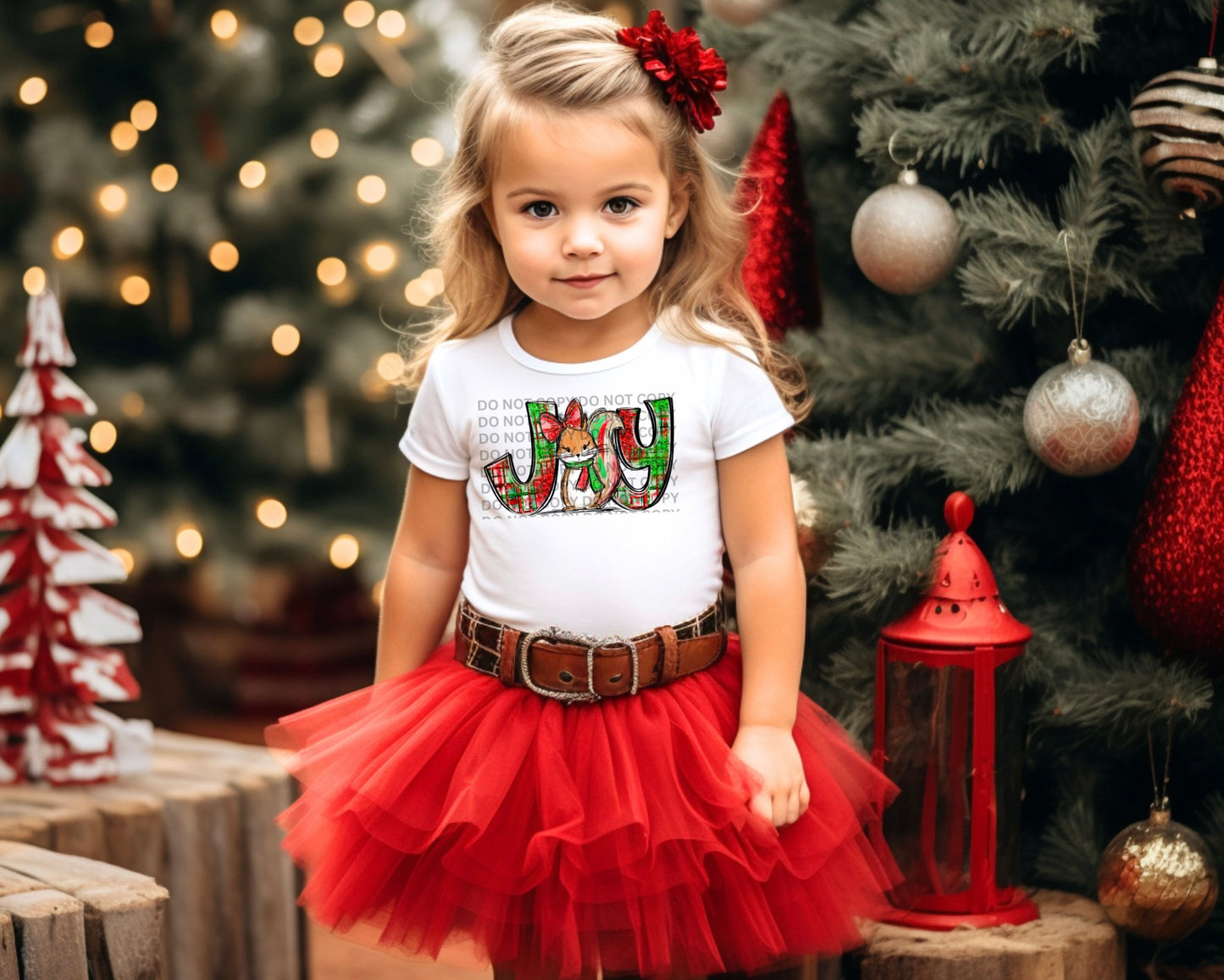 Joy Squirrel DTF Transfer