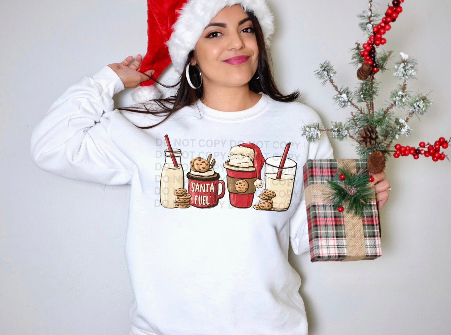 Santa Fuel DTF Transfer