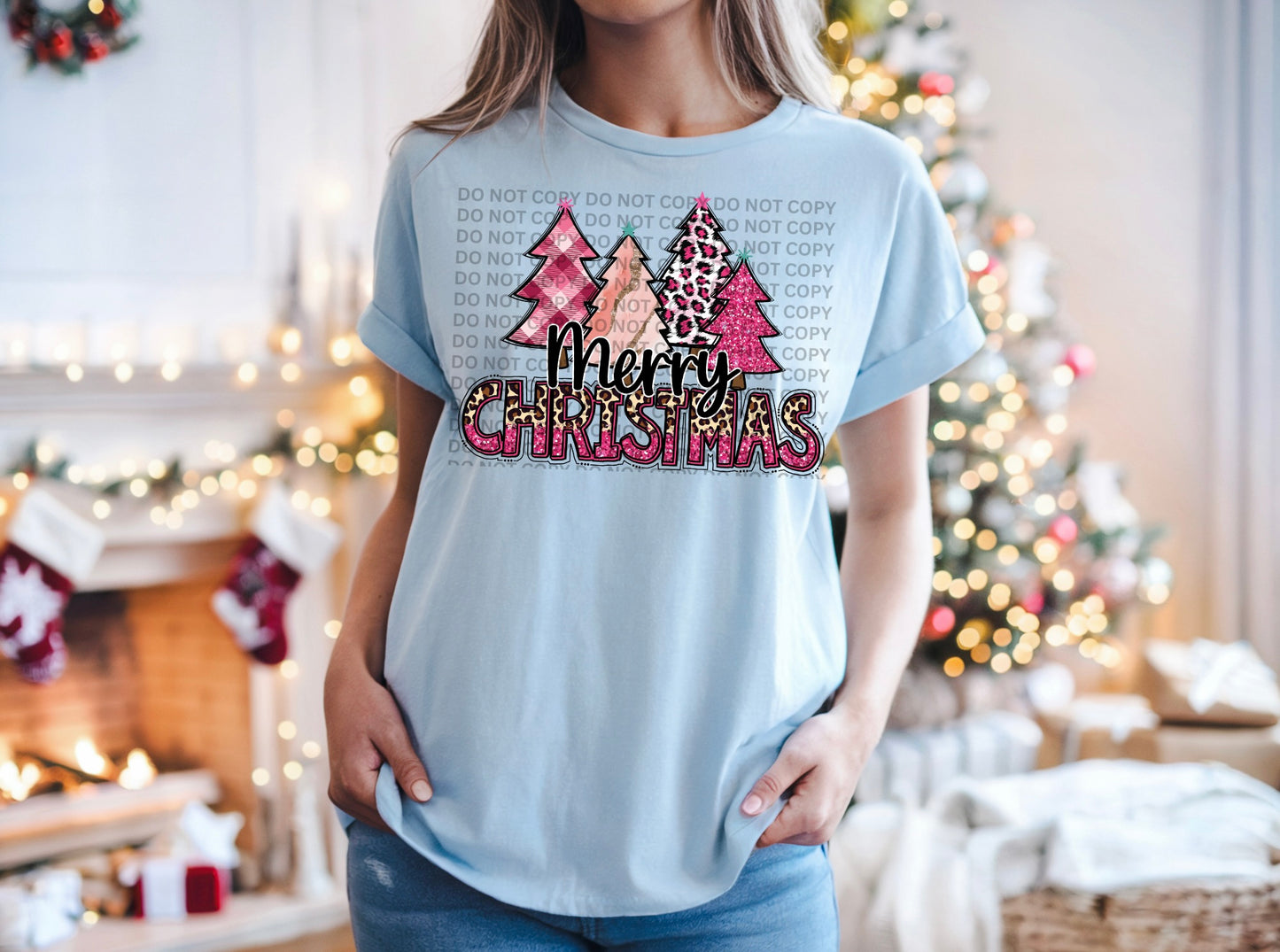 Merry Christmas DTF Transfer