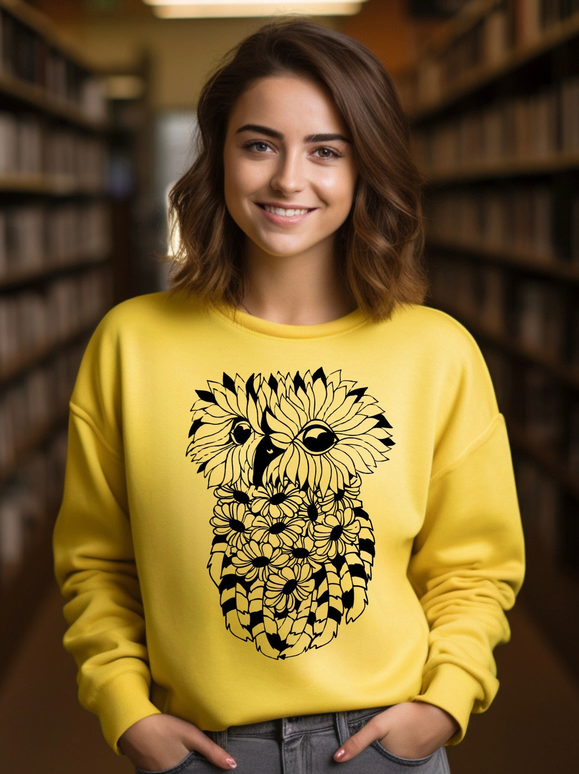 Floral Owl