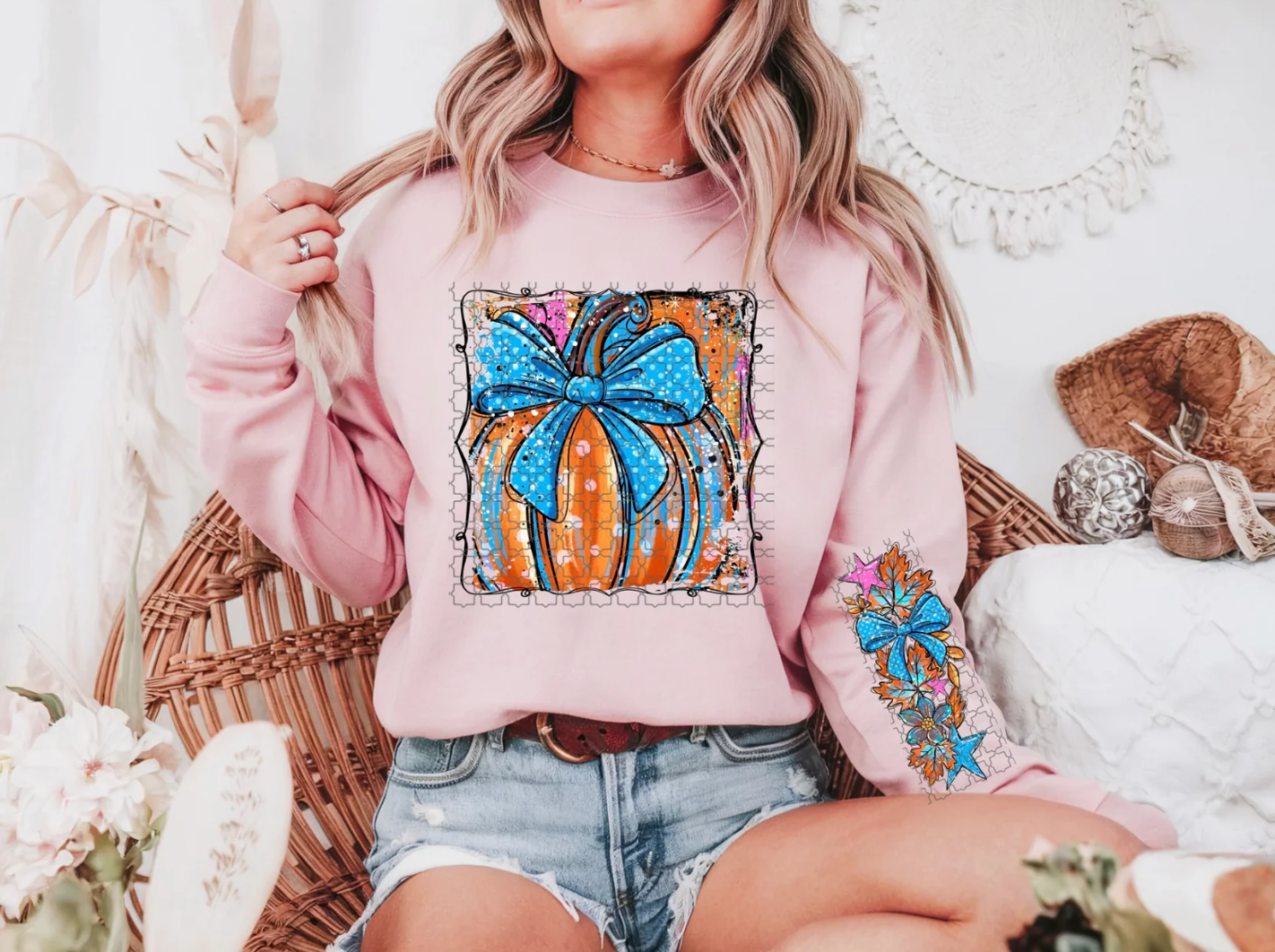 Fall Pumpkin - Front Only