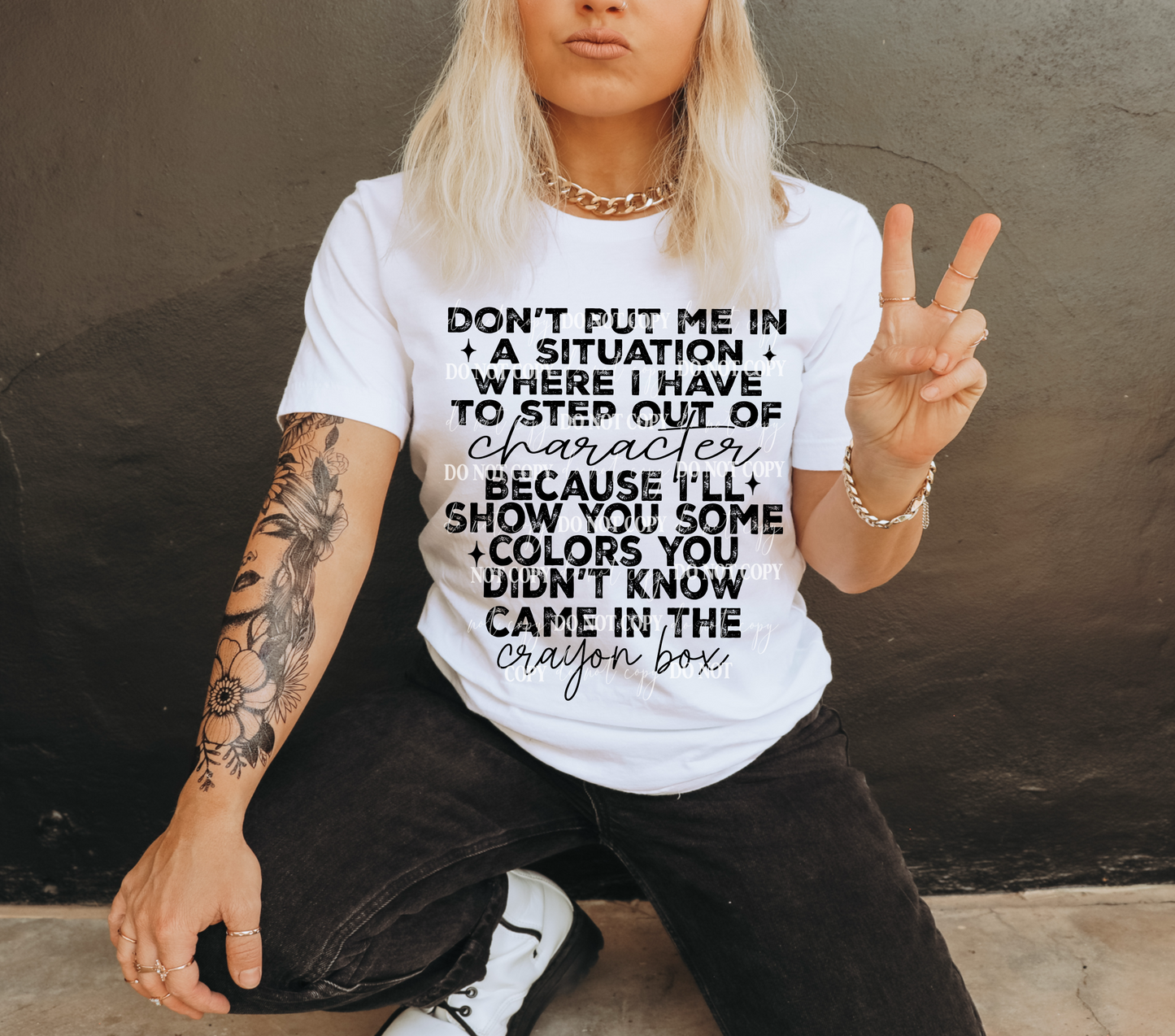 Character DTF Transfer