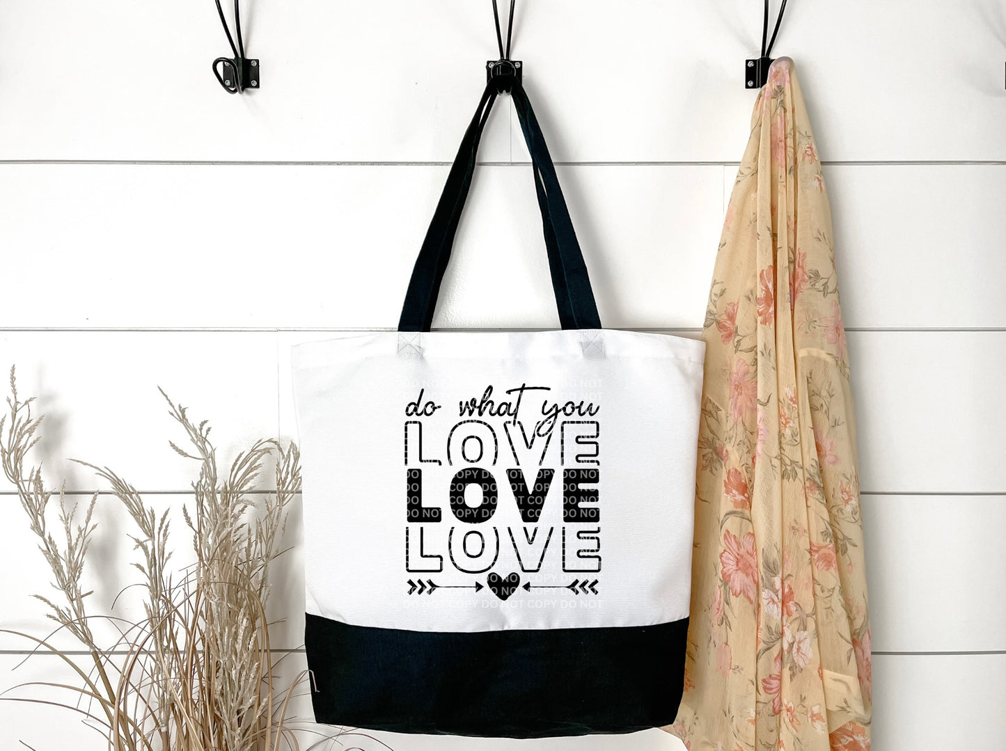 Love Canvas Tote