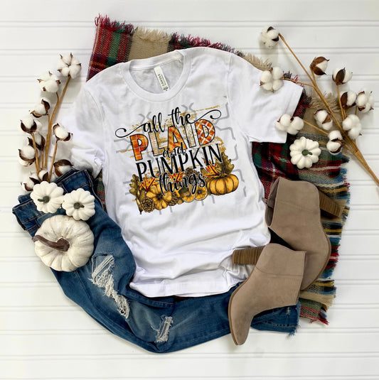 Plaid and Pumpkin Things