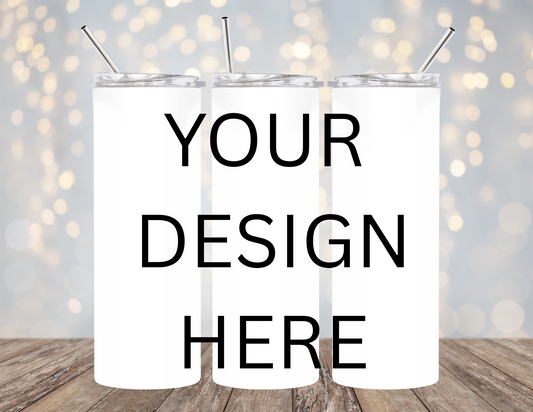 Custom Tumbler Sublimation Print