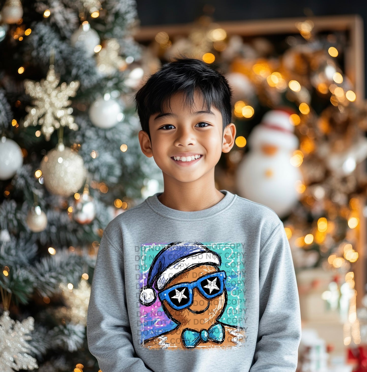 Gingerbread Boy DTF Transfer