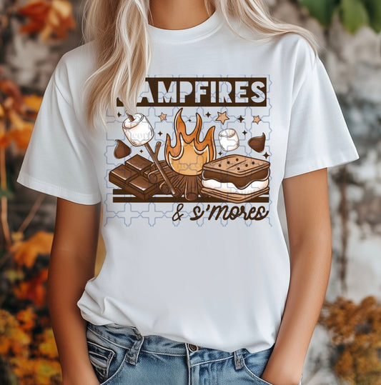 Glitter Campfires & S'mores
