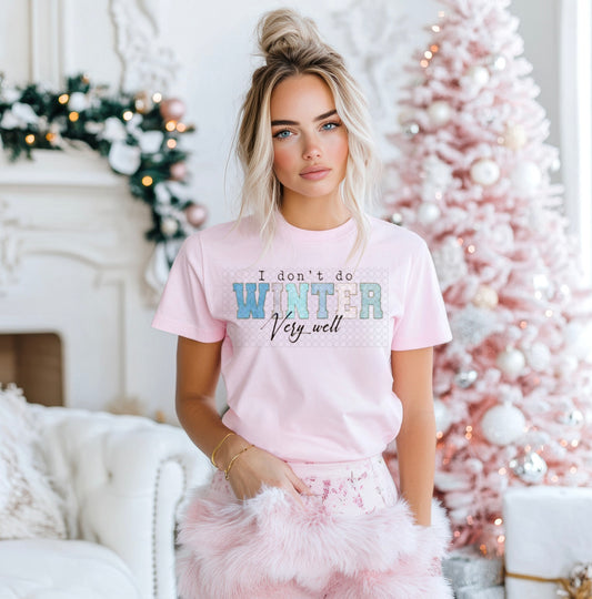 Glitter I Don't Do Winter