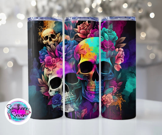 Colorful Skulls