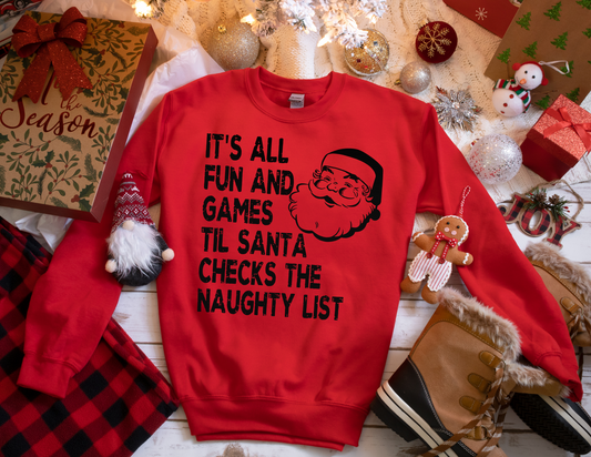 It's All Fun and Games
