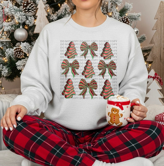 Christmas Cakes and Bows