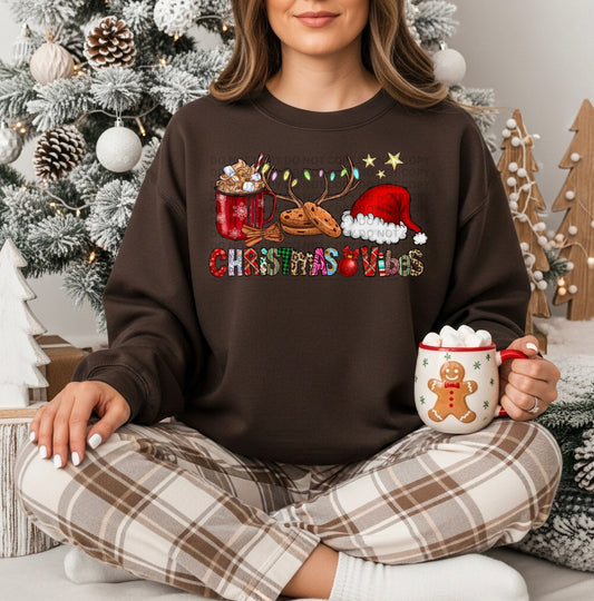 Christmas Vibes DTF Transfer