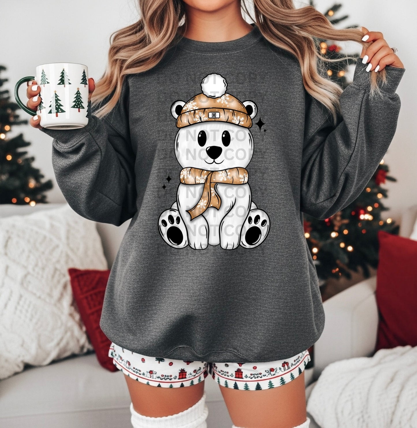 Polar Bear DTF Transfer