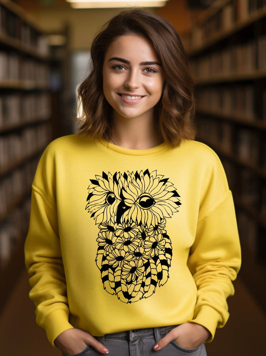 Floral Owl