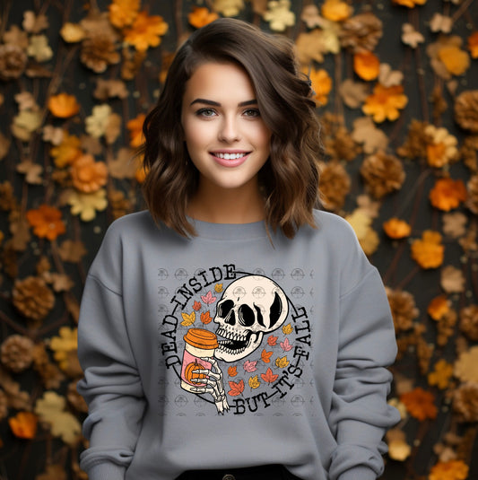 Dead Inside DTF Transfer