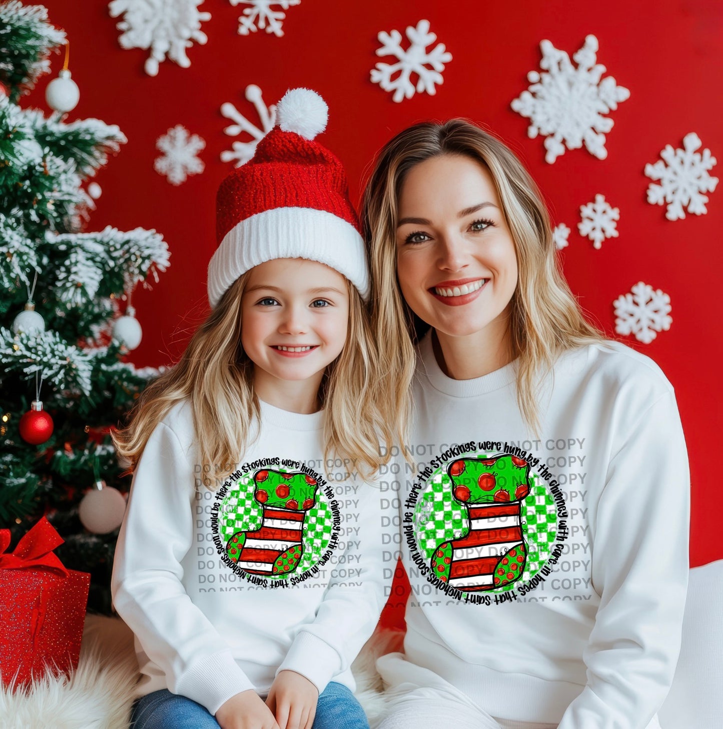 Stockings DTF Transfer