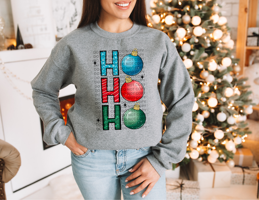 Ho Ho Ho DTF Transfer