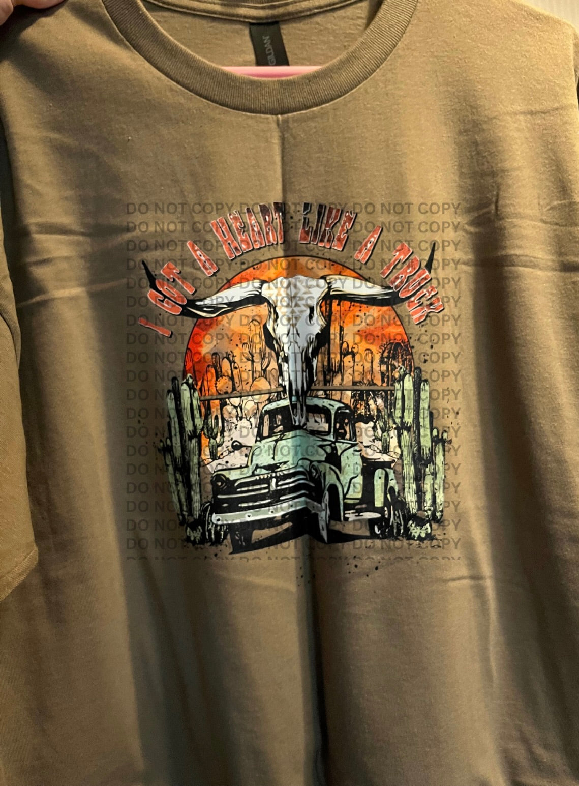 Heart Like A Truck Shirt - XL