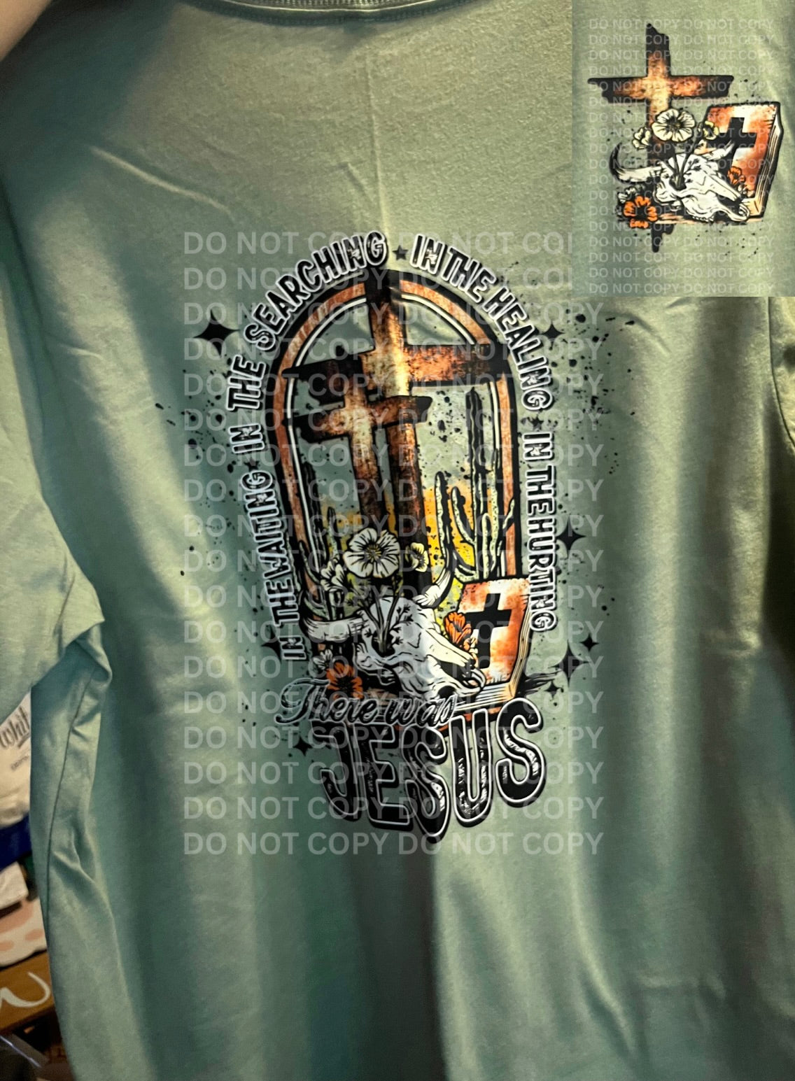 There Was Jesus Shirt - Large