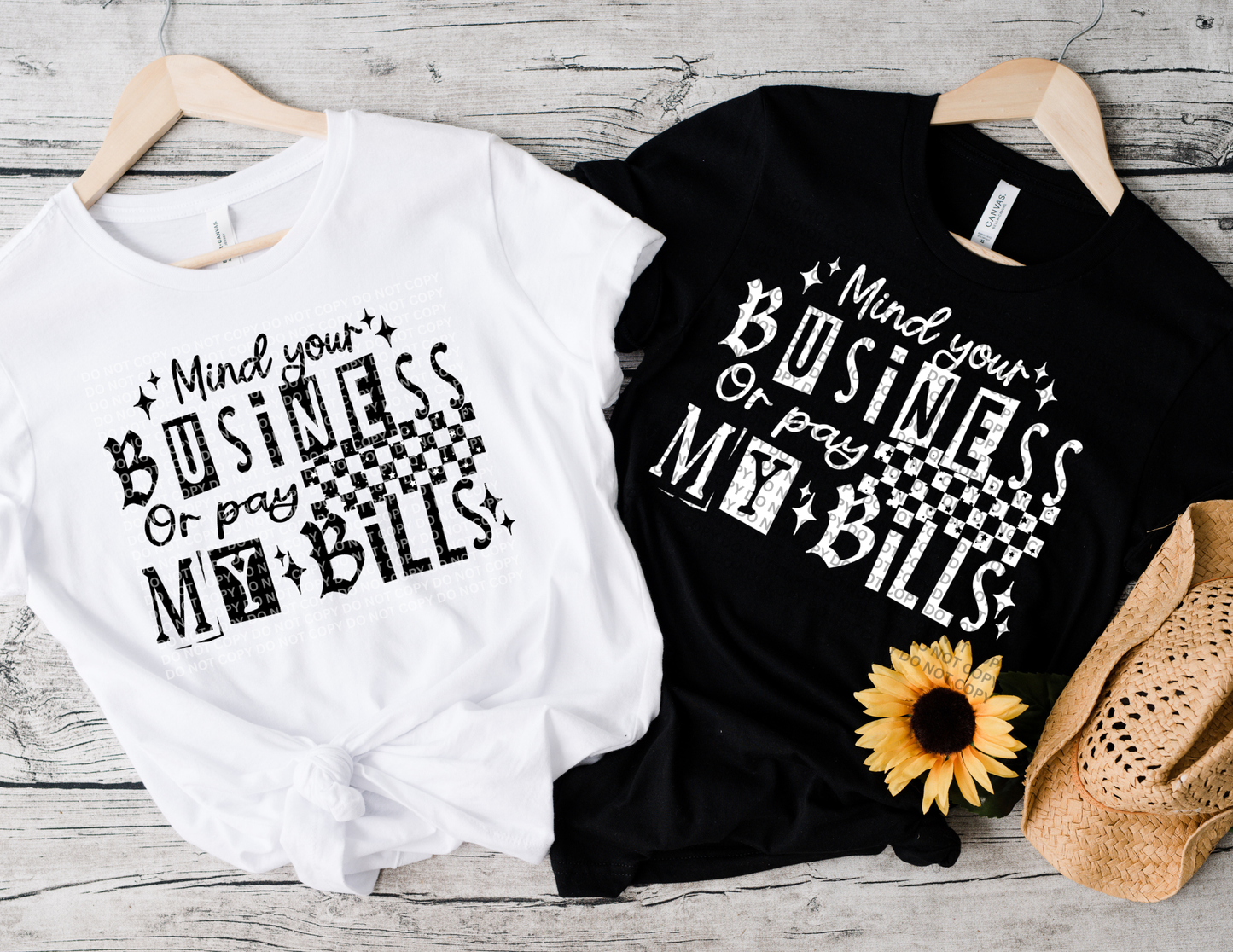 Mind Your Business DTF Transfer