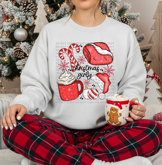 Christams Girly DTF Transfer