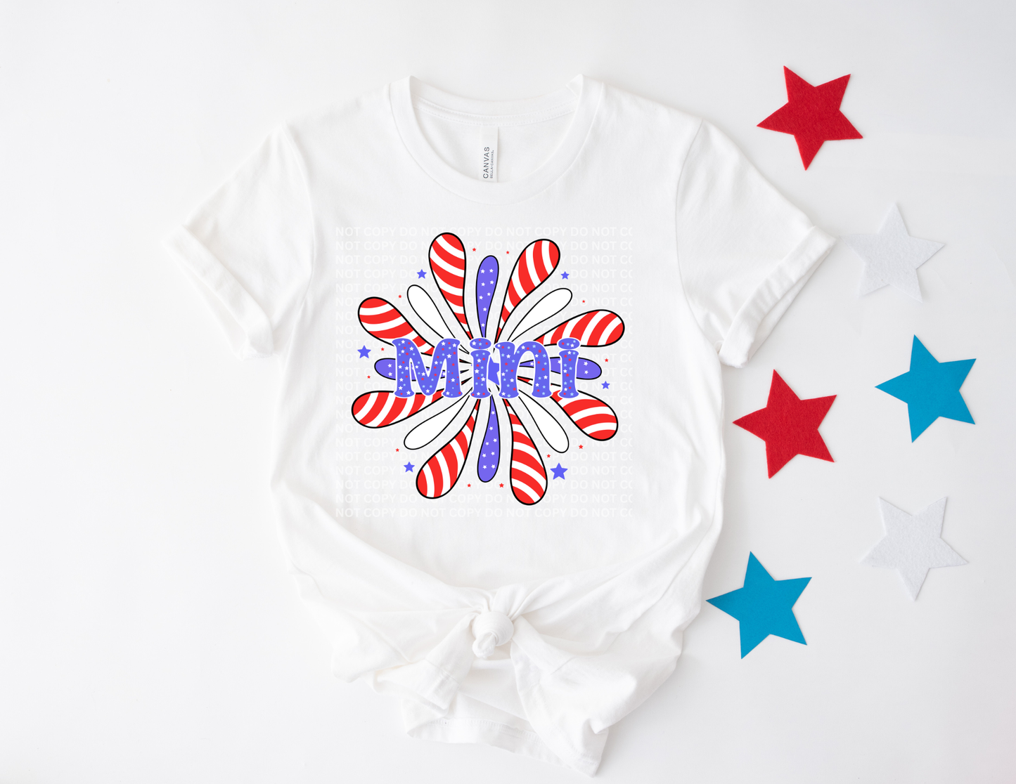 Mama / Mini Firework DTF Transfer