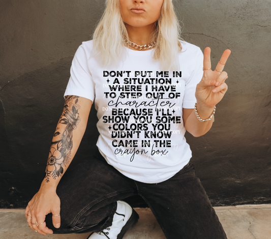 Character DTF Transfer