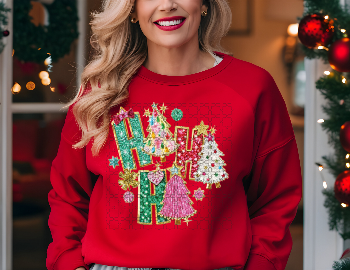 Glitter Ho Ho Ho