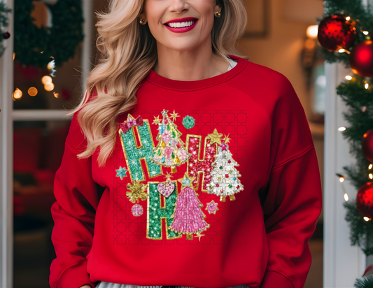 Glitter Ho Ho Ho