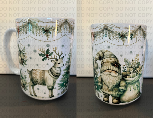 Christmas Gnome and Deer