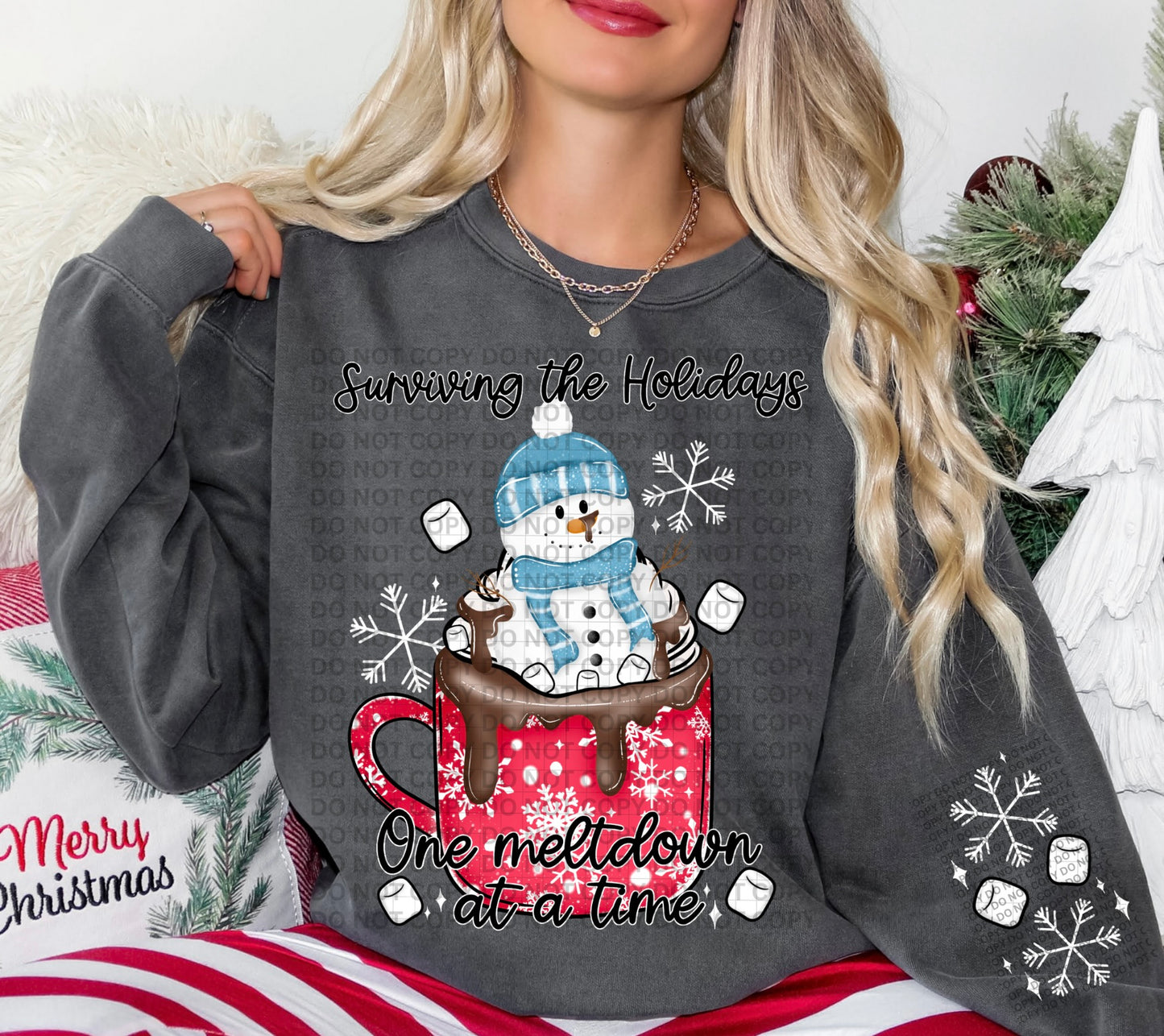 Surviving The Holidays - Front Only