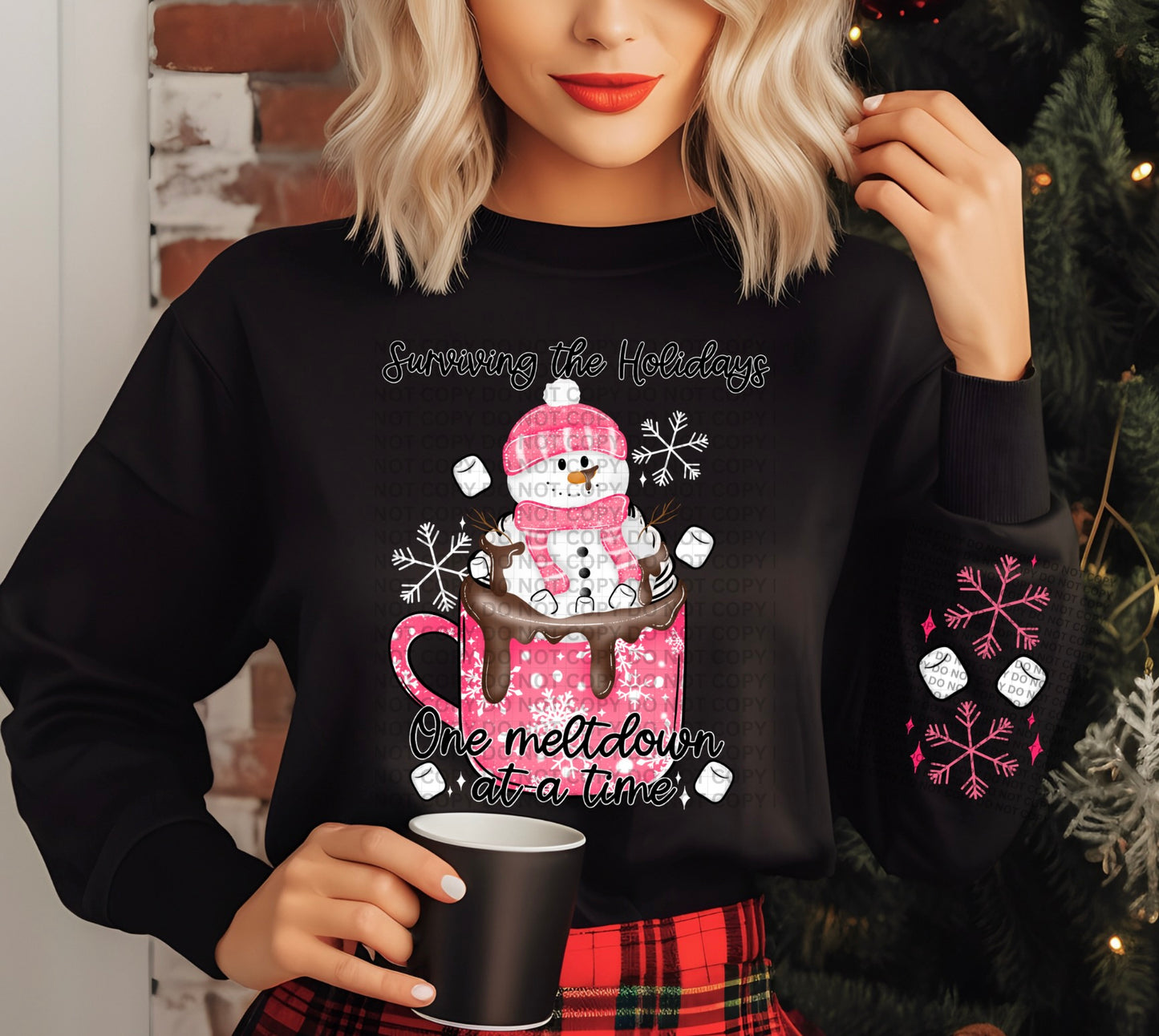 Surviving The Holidays - Front Only